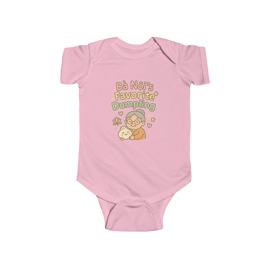 Bà Nội's Favorite Dumpling Vietnamese Baby Onesie Design