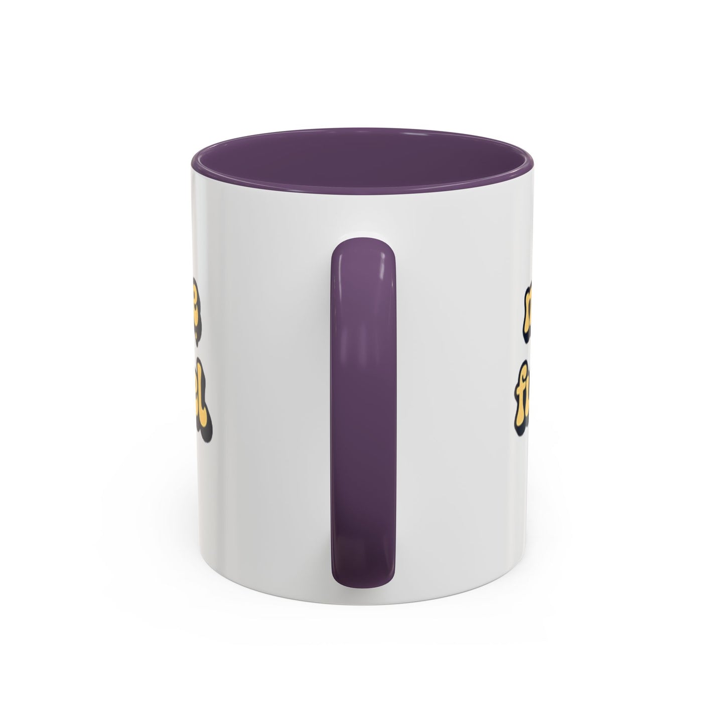 "Mẹ Fuel" Accent Coffee Mug — Retro Vietnamese Typography (11oz)