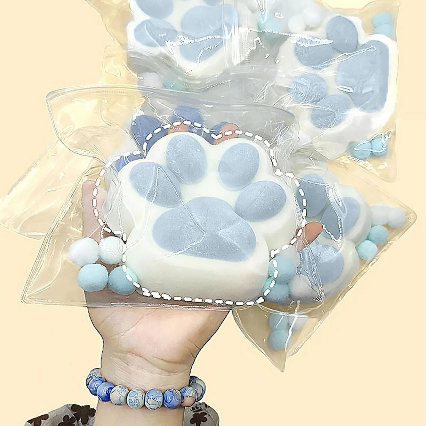 Funny Cat Paw Squeeze Toy — Stress Relief & Decompression