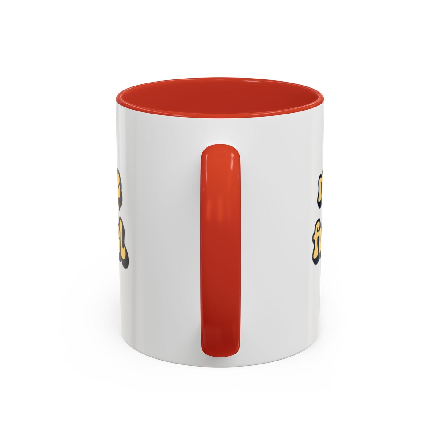 "Mẹ Fuel" Accent Coffee Mug — Retro Vietnamese Typography (11oz)