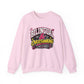 "Bilingual & Overthinking" Crewneck Sweatshirt — For Multilingual Deep Thinkers