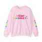"Mẹ Mode: Always On" Vietnamese American Mom Floral Crewneck Sweatshirt