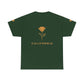 California Poppy Tee — Minimal Floral California T-Shirt