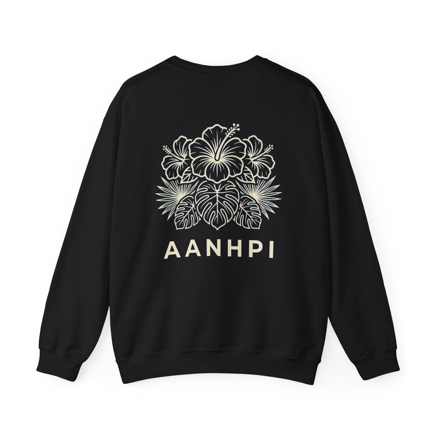 "AANHPI Heritage Pride" Crewneck Sweatshirt — Asian American Native Hawaiian Pacific Islander Heritage Month Pullover