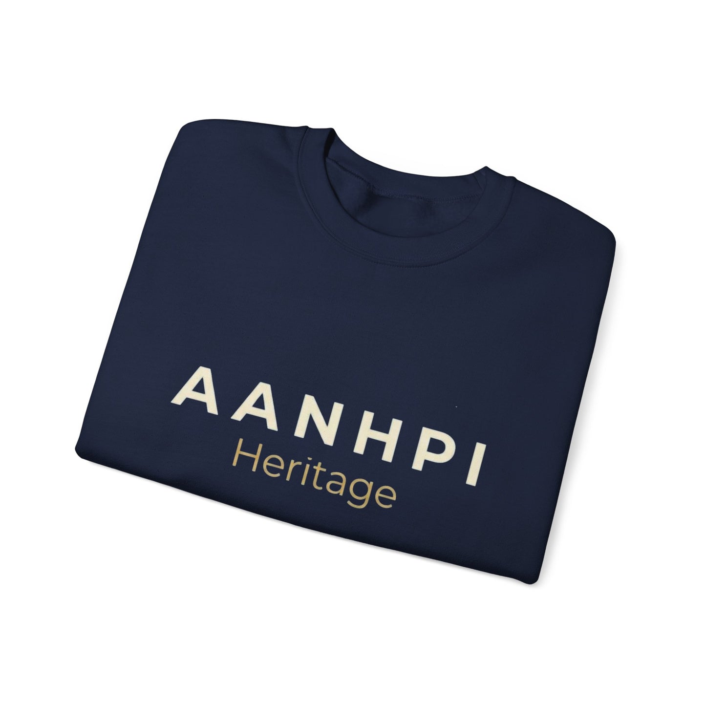 "AANHPI Heritage Pride" Crewneck Sweatshirt — Asian American Native Hawaiian Pacific Islander Heritage Month Pullover