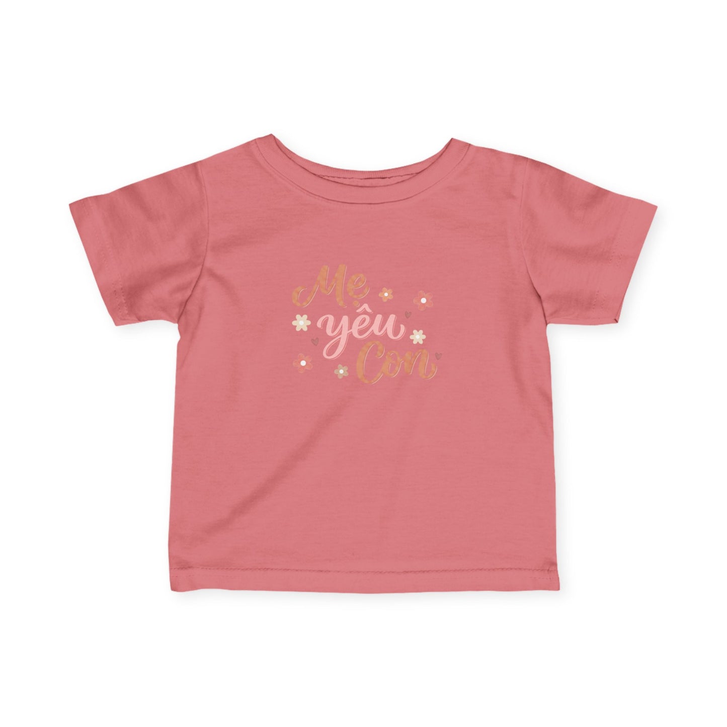 "Mẹ Yêu Con" Vietnamese American Toddler Tee Shirt