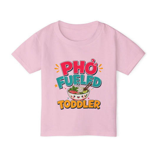 "Phở Fueled Toddler" Graphic Tee — Vietnamese American Kids Shirt
