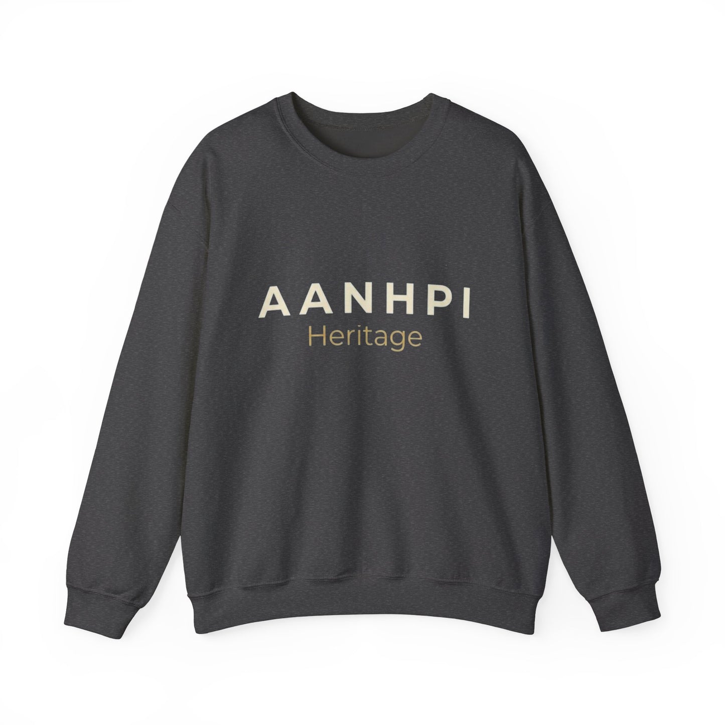 "AANHPI Heritage Pride" Crewneck Sweatshirt — Asian American Native Hawaiian Pacific Islander Heritage Month Pullover