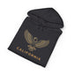 California Eagle Hoodie — Minimal Gold Graphic Pullover