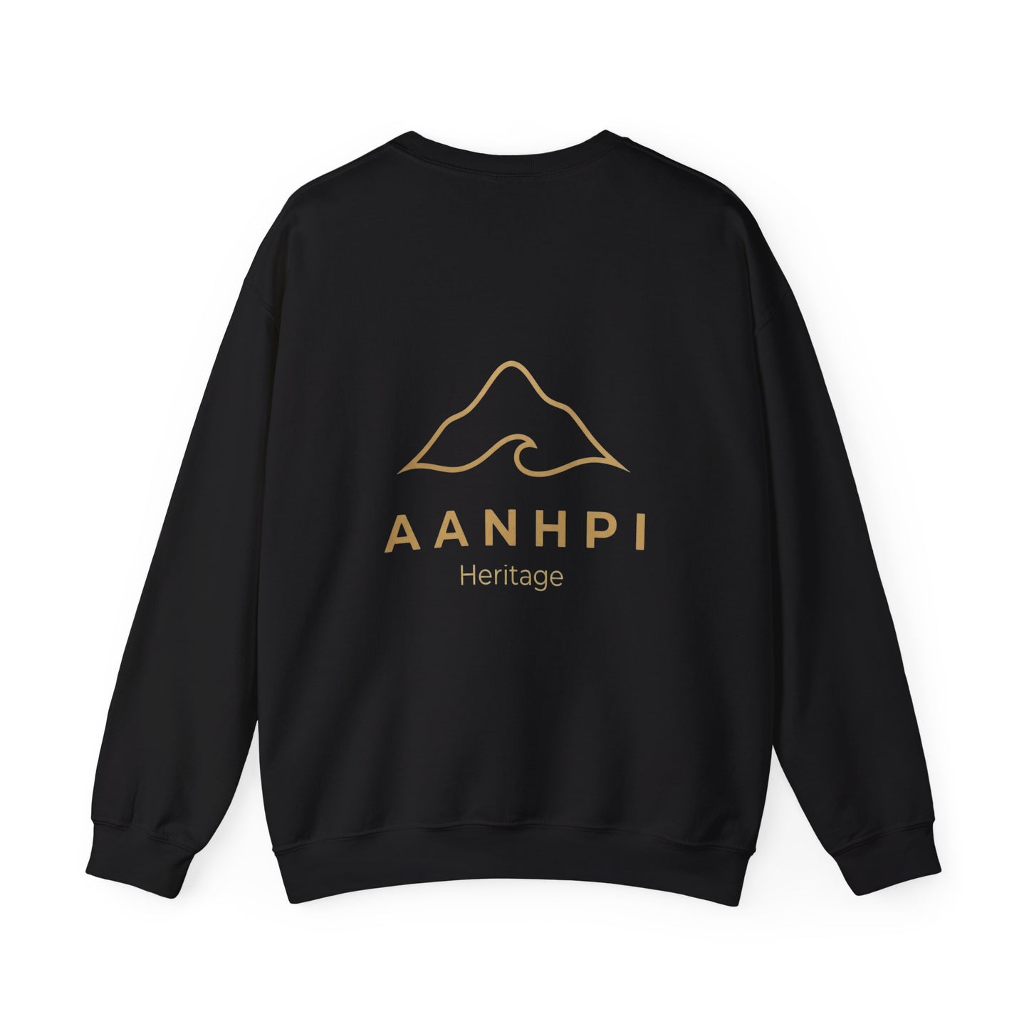 "AANHPI Heritage Pride" Crewneck Sweatshirt — Asian American Native Hawaiian Pacific Islander Heritage Month Pullover