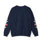 "Mẹ Mode: Always On" Vietnamese American Mom Floral Crewneck Sweatshirt