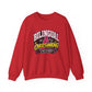 "Bilingual & Overthinking" Crewneck Sweatshirt — For Multilingual Deep Thinkers