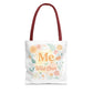 "Mẹ of Wild Ones" Floral Vietnamese-American Mom Tote Bag