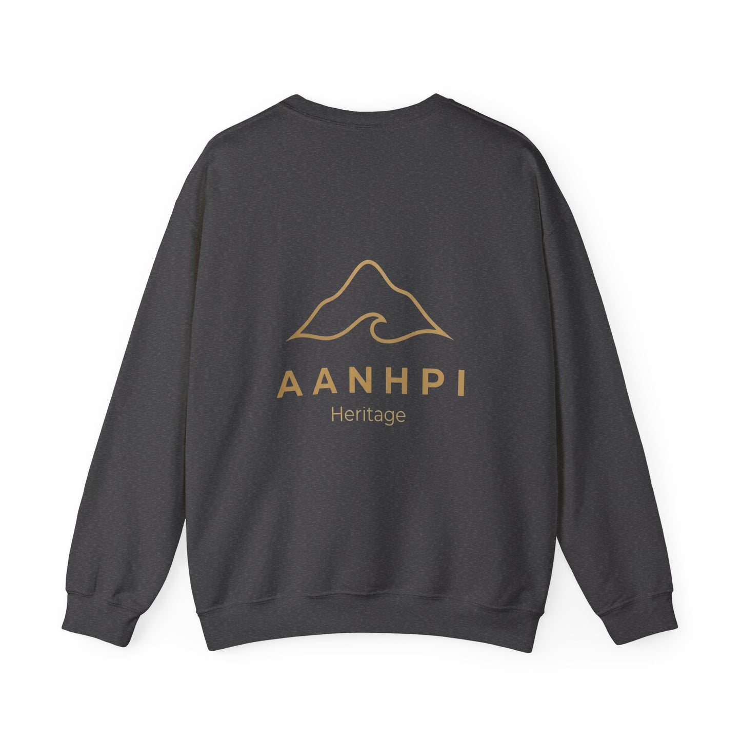 "AANHPI Heritage Pride" Crewneck Sweatshirt — Asian American Native Hawaiian Pacific Islander Heritage Month Pullover