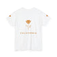 California Poppy Tee — Minimal Floral California T-Shirt