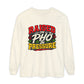 "Raised on Phở and Pressure" Vietnamese American Long Sleeve Tee