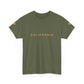 California Poppy Tee — Minimal Floral California T-Shirt