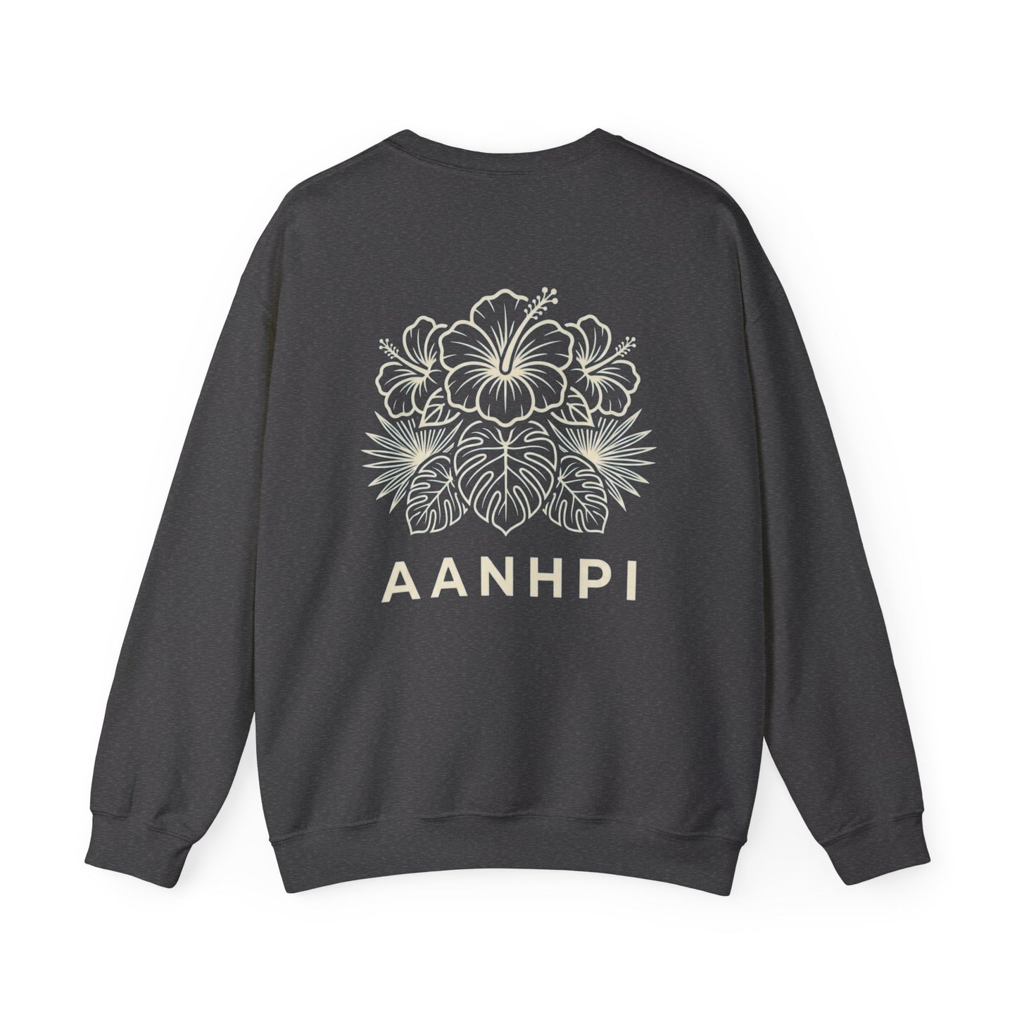 "AANHPI Heritage Pride" Crewneck Sweatshirt — Asian American Native Hawaiian Pacific Islander Heritage Month Pullover