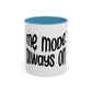 "Mẹ Mode: Always On" Red Floral Coffee Mug for Vietnamese American Moms