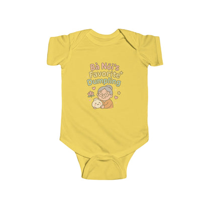 Infant Bodysuit - "Bà Nội's Favorite Dumpling"