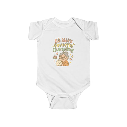 Infant Bodysuit - "Bà Nội's Favorite Dumpling"