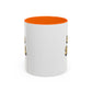 "Mẹ Fuel" Accent Coffee Mug — Retro Vietnamese Typography (11oz)
