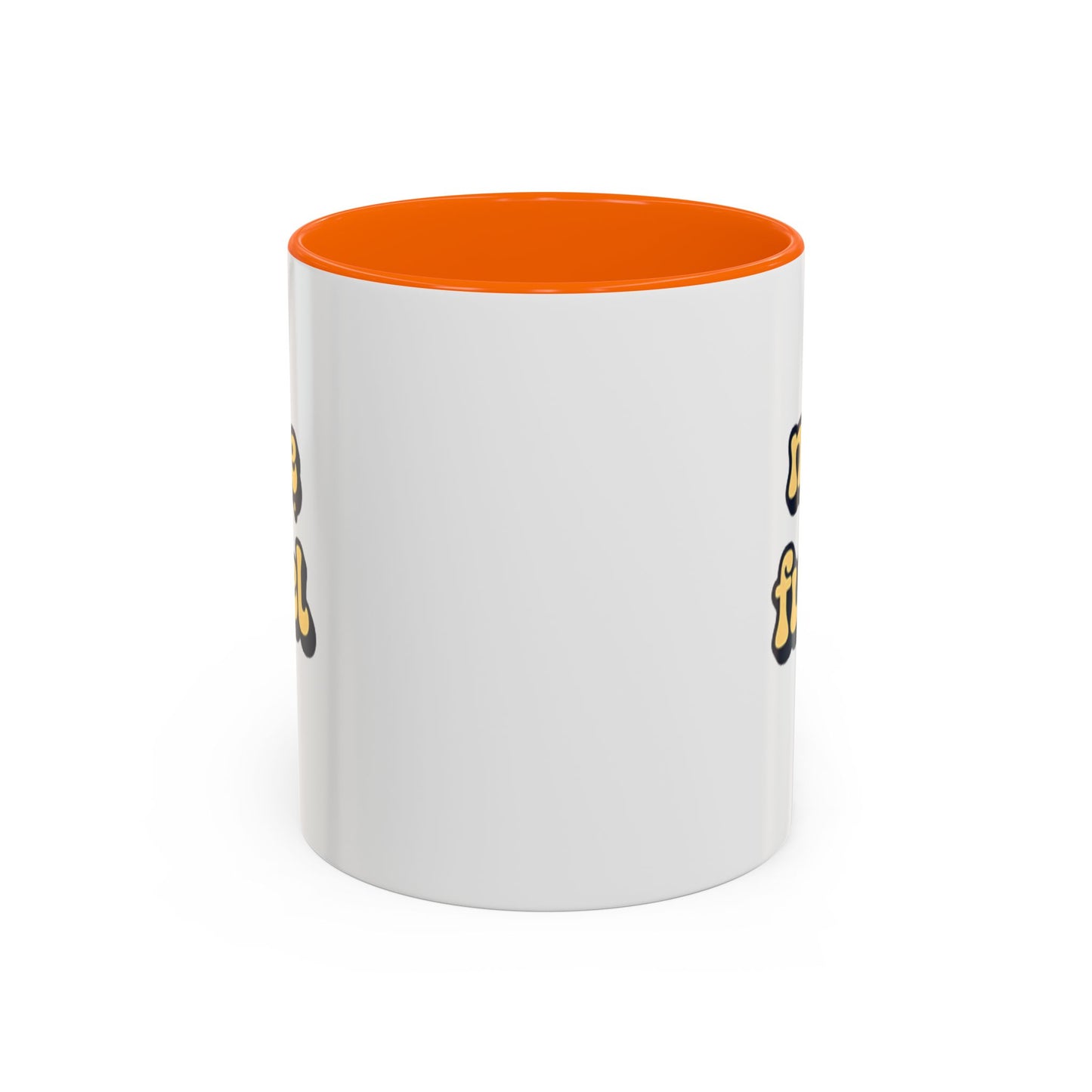 "Mẹ Fuel" Accent Coffee Mug — Retro Vietnamese Typography (11oz)