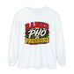 "Raised on Phở and Pressure" Vietnamese American Long Sleeve Tee