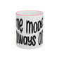 "Mẹ Mode: Always On" Accent Rim Coffee Mug for Vietnamese American Mothers