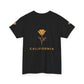 California Poppy Tee — Minimal Floral California T-Shirt