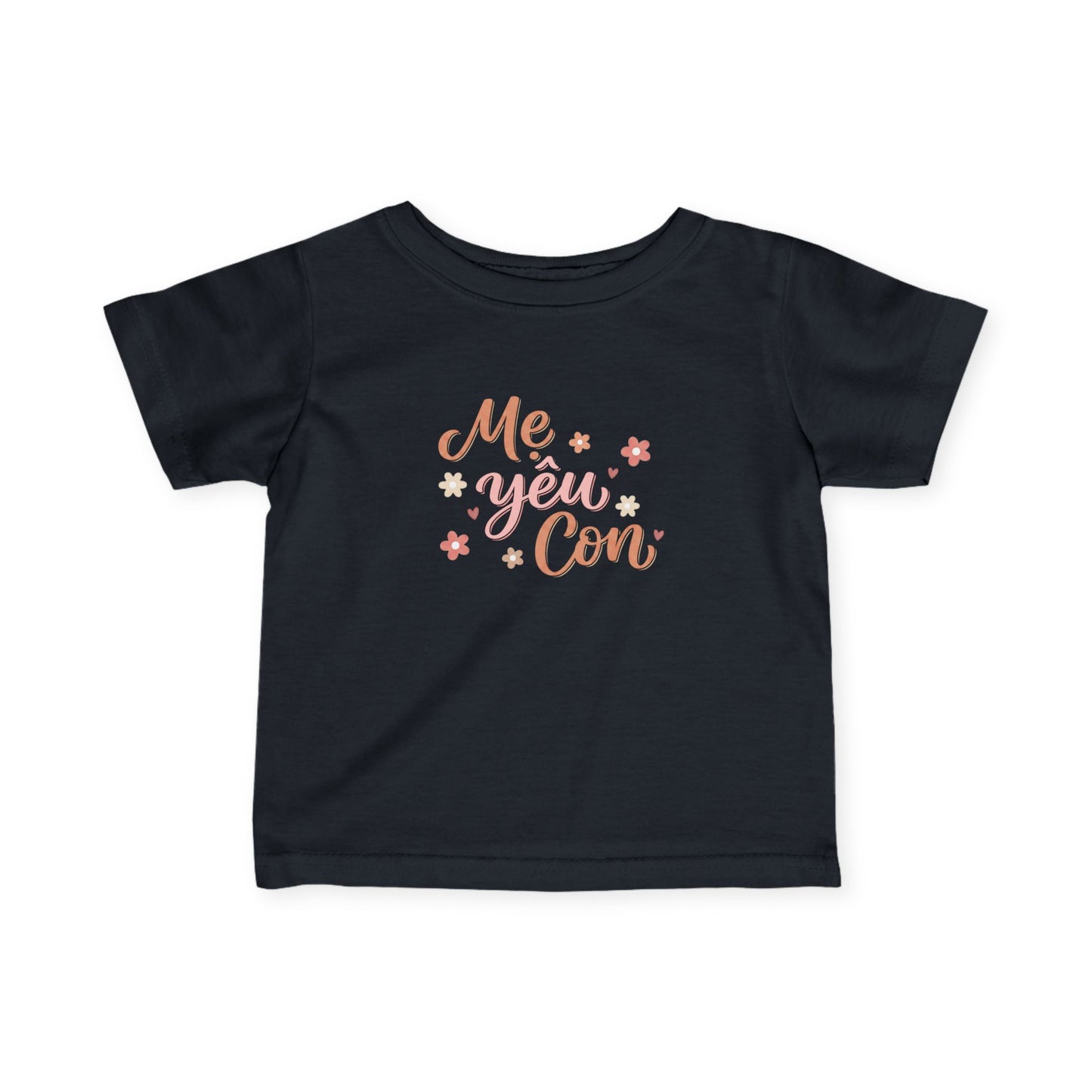 "Mẹ Yêu Con" Vietnamese American Toddler Tee Shirt