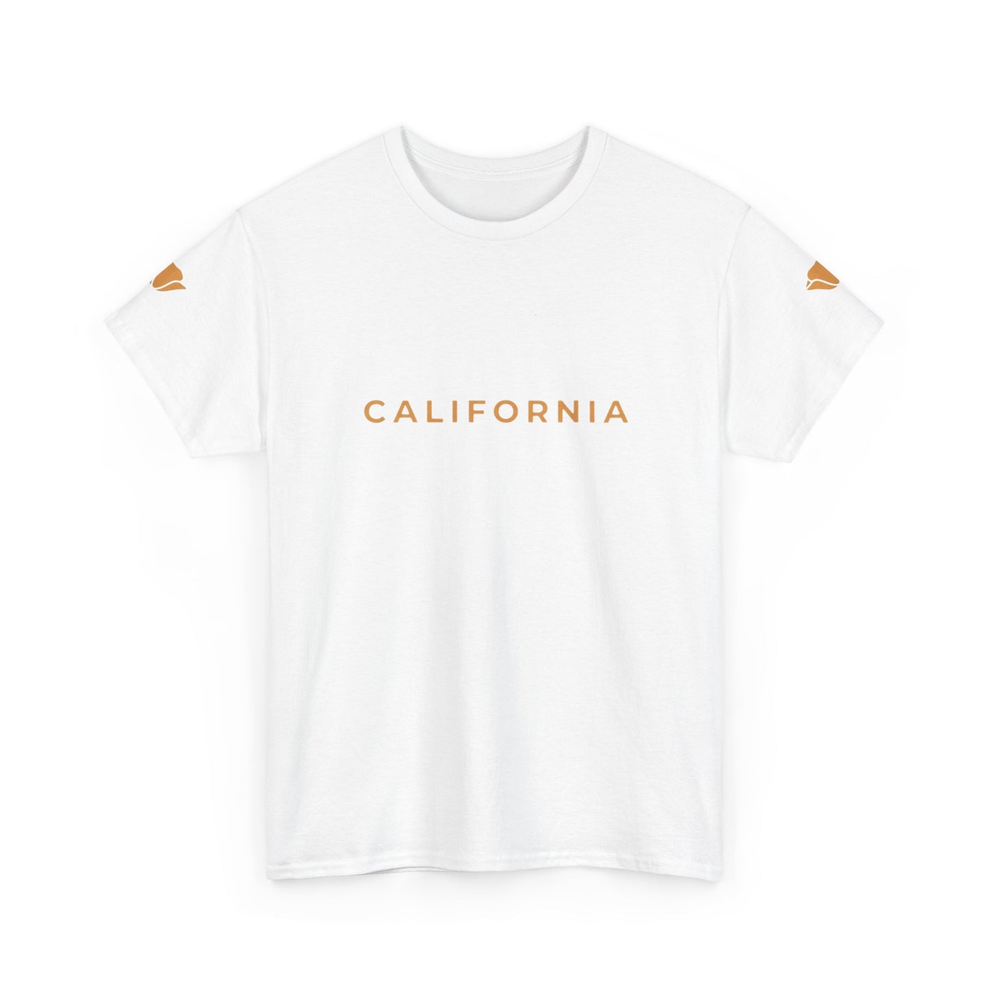 California Poppy Tee — Minimal Floral California T-Shirt