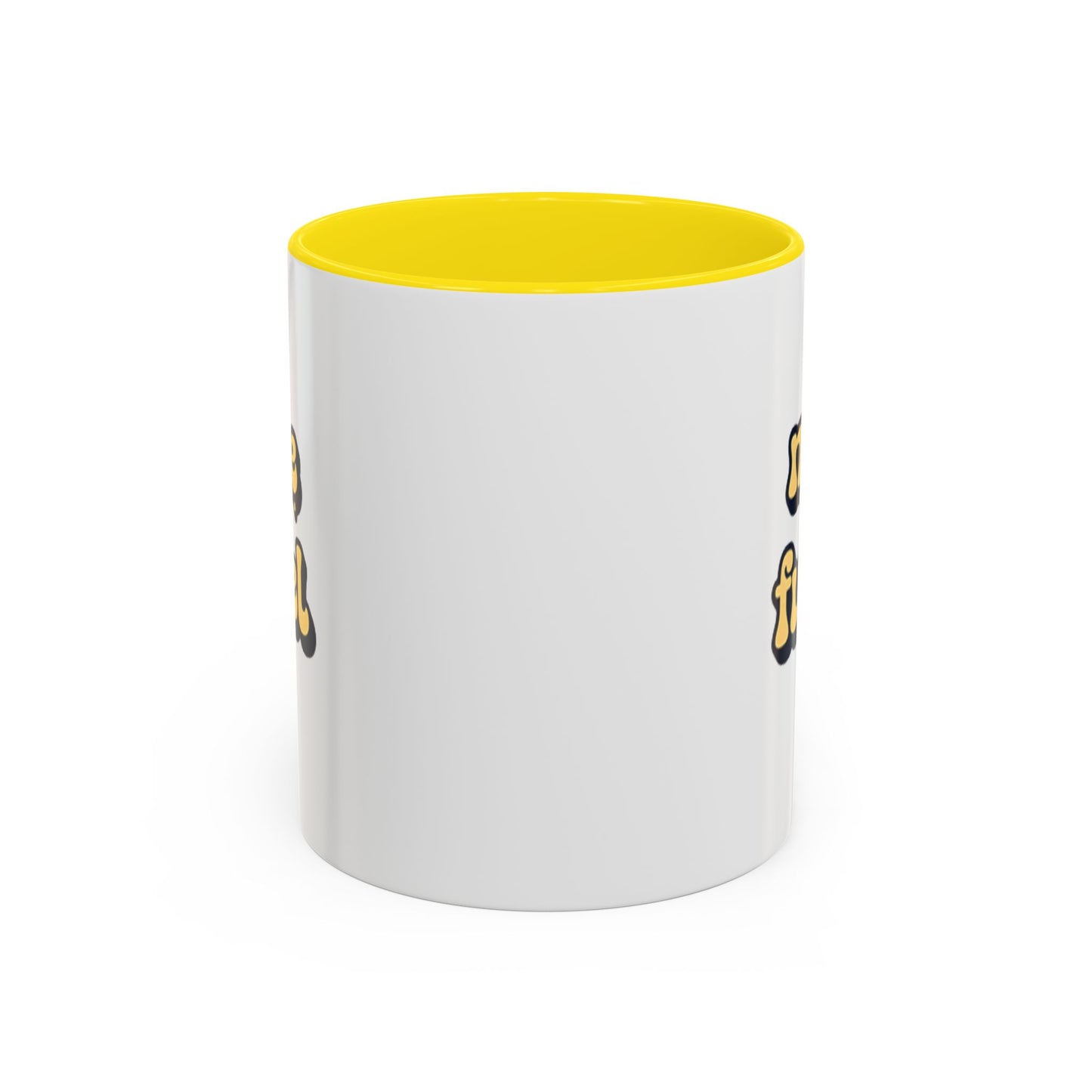 "Mẹ Fuel" Accent Coffee Mug — Retro Vietnamese Typography (11oz)