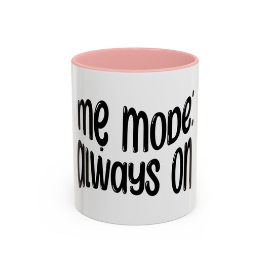 "Mẹ Mode: Always On" Red Floral Coffee Mug for Vietnamese American Moms