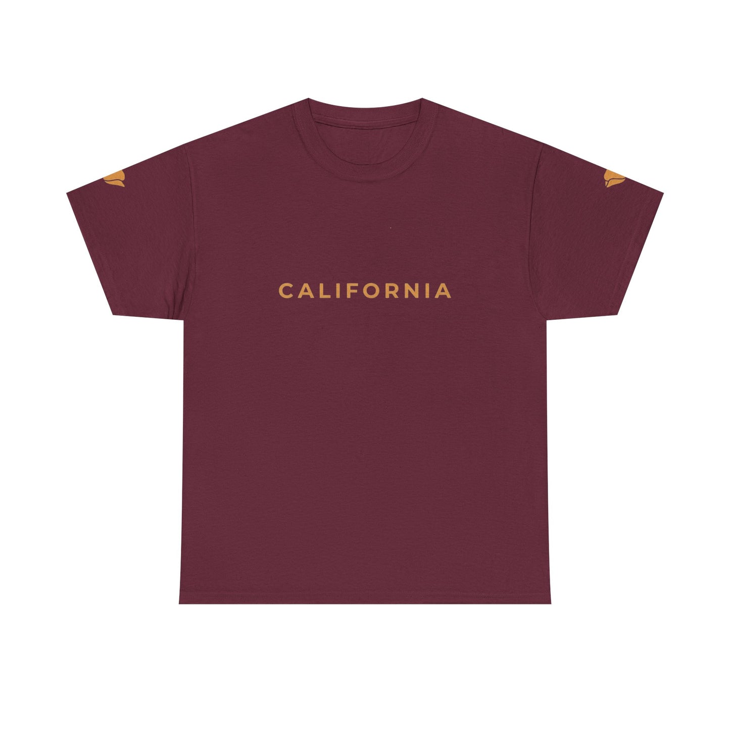 California Poppy Tee — Minimal Floral California T-Shirt