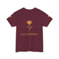 California Poppy Tee — Minimal Floral California T-Shirt