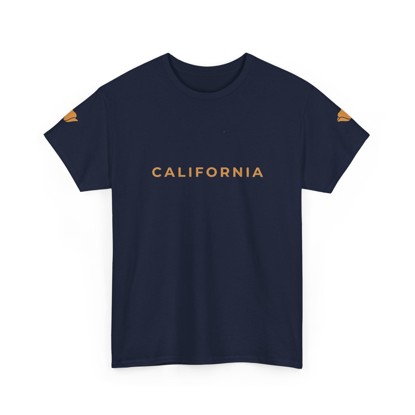 California Poppy Tee — Minimal Floral California T-Shirt