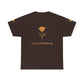 California Poppy Tee — Minimal Floral California T-Shirt