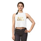 Bay Area Gold Foil Crop Top