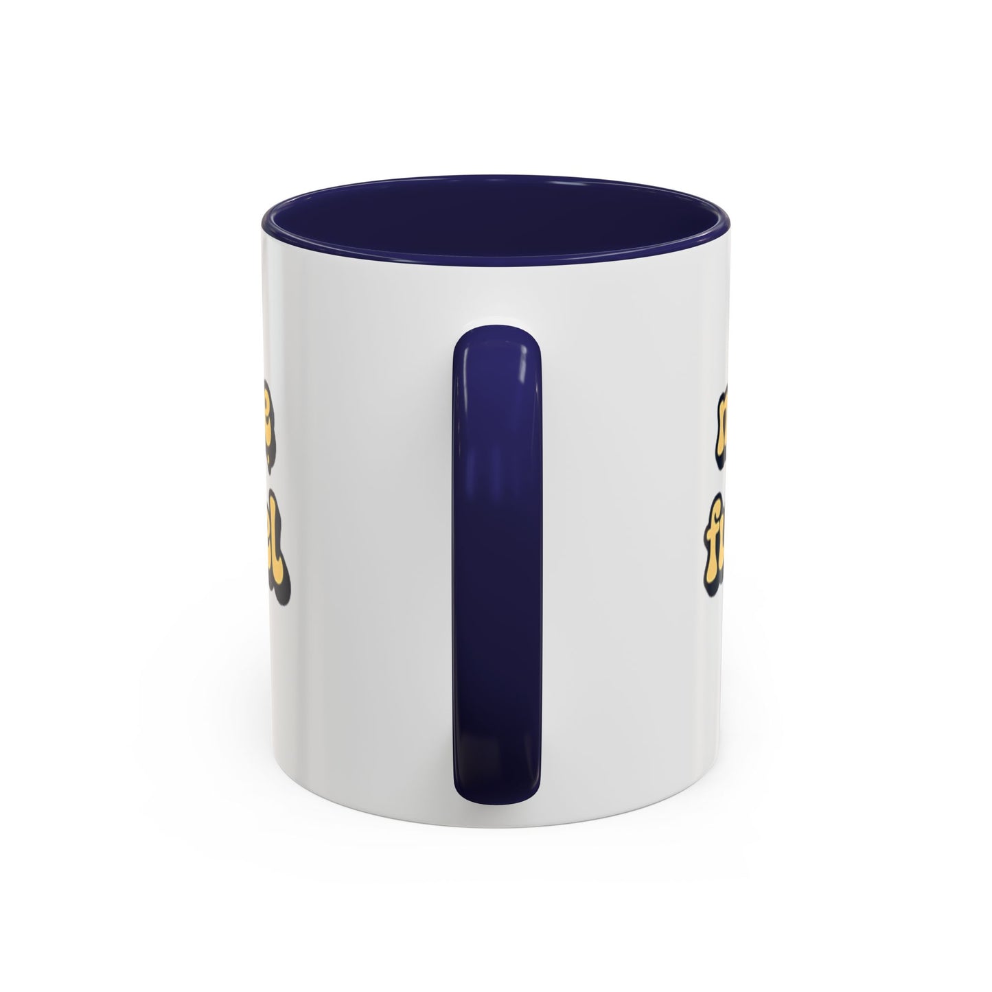 "Mẹ Fuel" Accent Coffee Mug — Retro Vietnamese Typography (11oz)