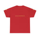 California Poppy Tee — Minimal Floral California T-Shirt