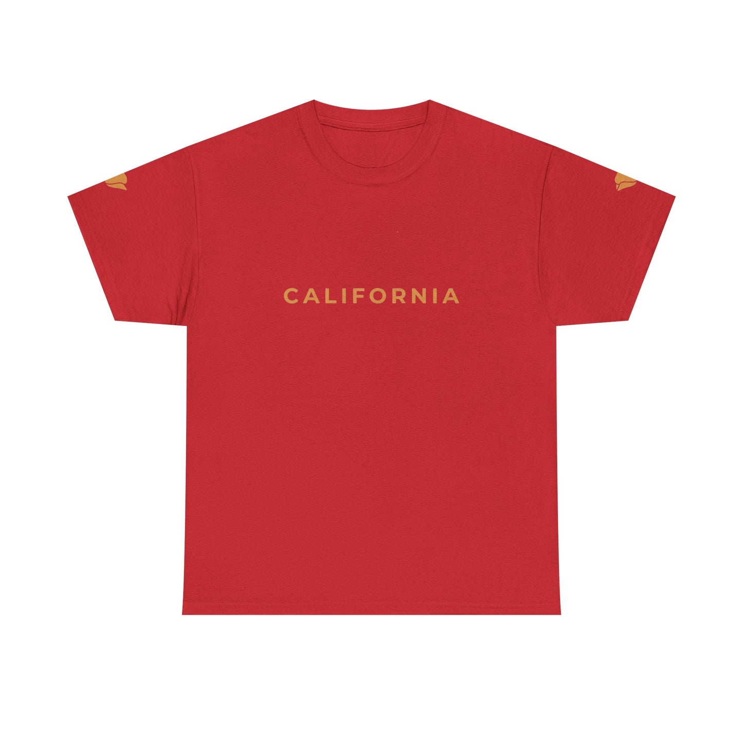 California Poppy Tee — Minimal Floral California T-Shirt