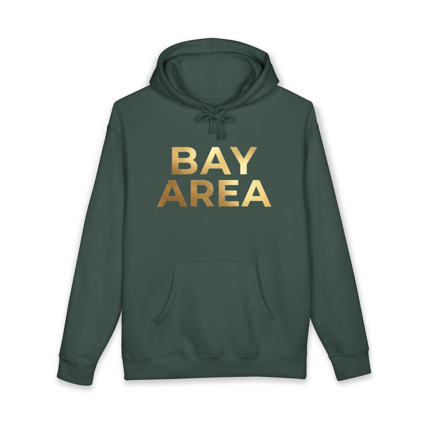 Bay Area Gold Logo Hoodie — Women's & Men's Casual City Sweatshirt