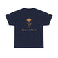 California Poppy Tee — Minimal Floral California T-Shirt