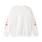 "Mẹ Mode: Always On" Vietnamese American Mom Floral Crewneck Sweatshirt