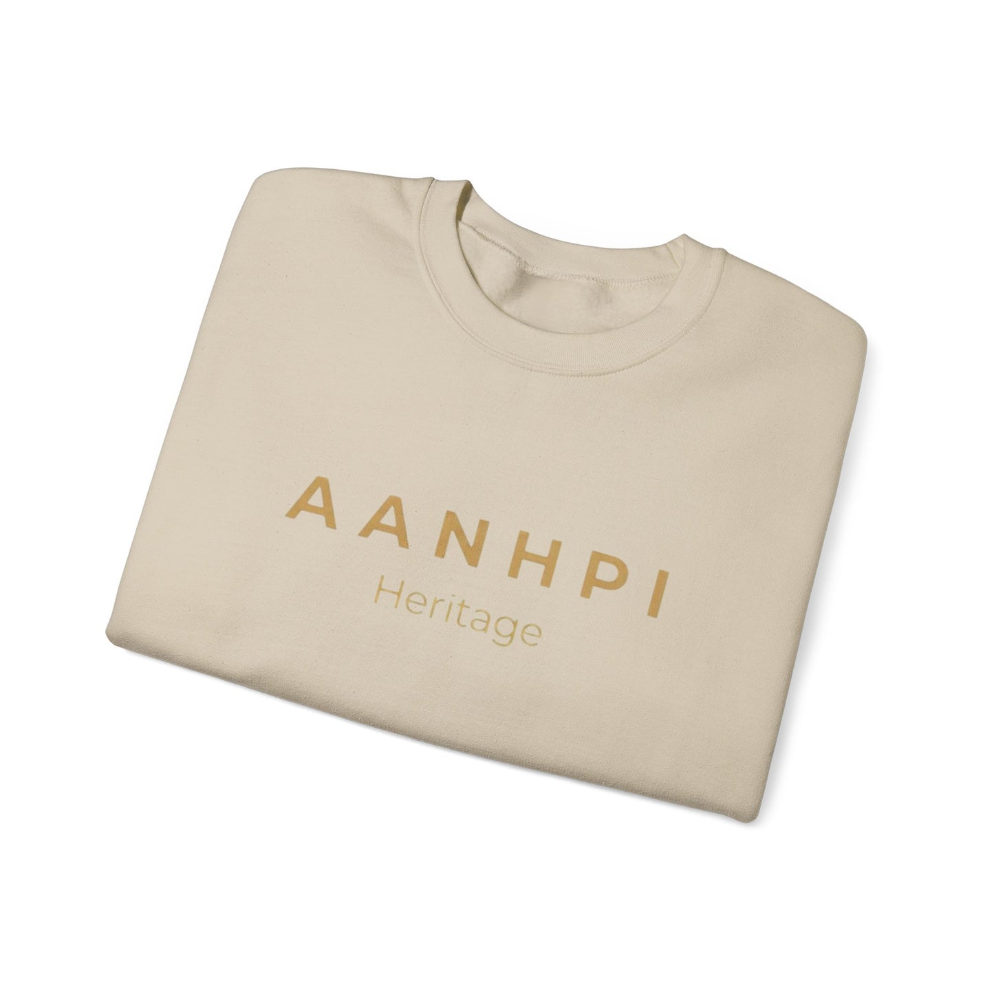 "AANHPI Heritage Pride" Crewneck Sweatshirt — Asian American Native Hawaiian Pacific Islander Heritage Month Pullover