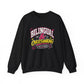 "Bilingual & Overthinking" Crewneck Sweatshirt — For Multilingual Deep Thinkers