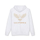 Eagle Outline Hoodie — Minimalist Soaring Eagle Graphic