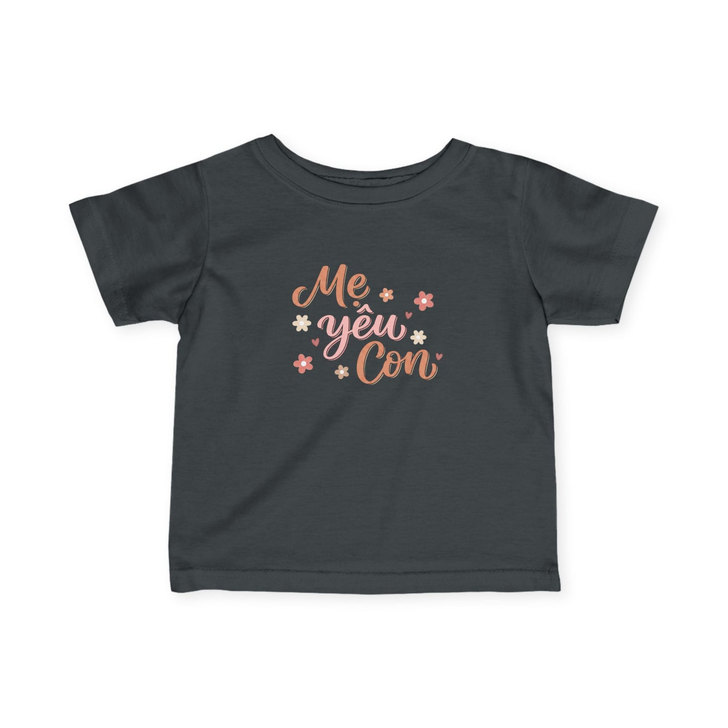 "Mẹ Yêu Con" Vietnamese American Toddler Tee Shirt