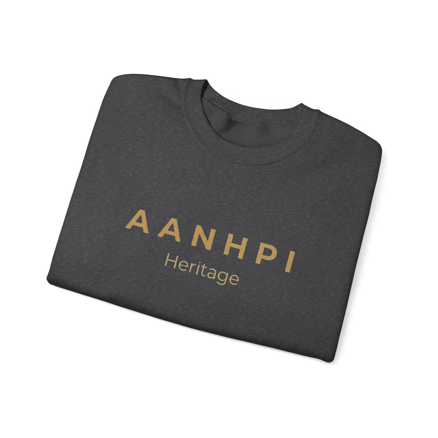 "AANHPI Heritage Pride" Crewneck Sweatshirt — Asian American Native Hawaiian Pacific Islander Heritage Month Pullover